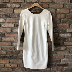 Banana Republic Ponte Zip Back Dress NWT